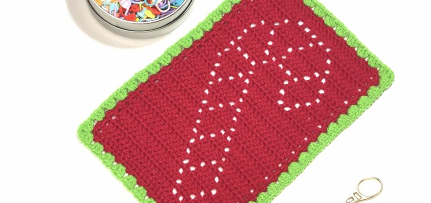 Christmas Candy Cane – a Free filet CroPattern