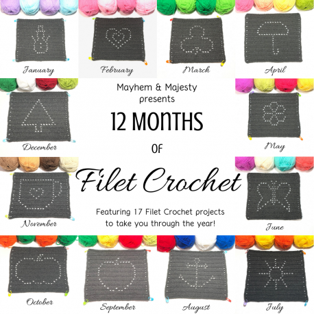 12 Months of Filet Crochet-IG