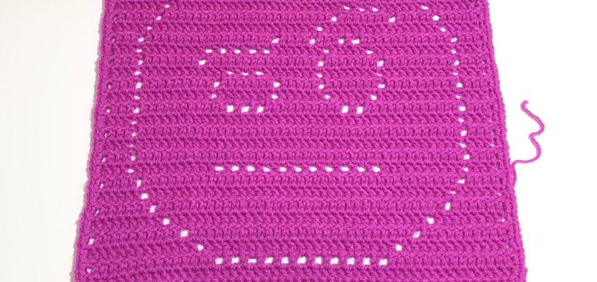 2021 Emoji Filet CAL – Free Emoji Crochet Pattern – Week 18