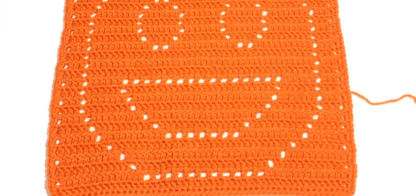 2021 Emoji Filet CAL – Free Emoji Crochet Pattern – Week 20