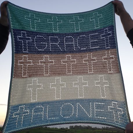 grace alone blanket – tester