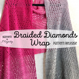 Braided Diamonds Wrap