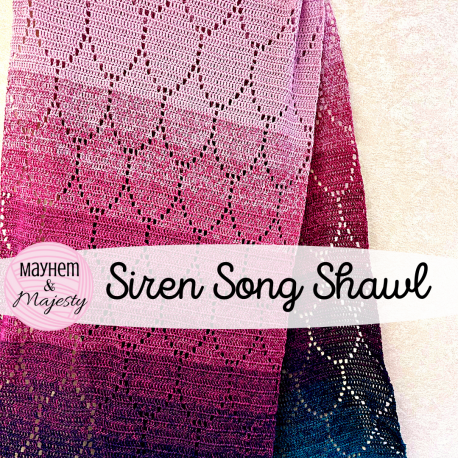 Siren Shawl – RELEASE GRAPHIC