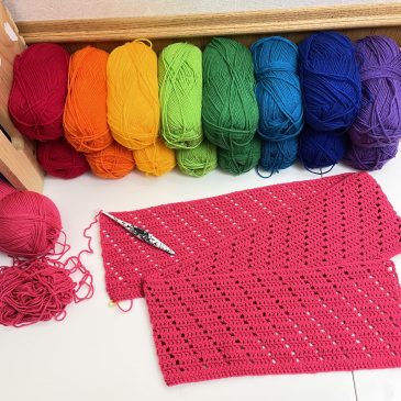 Lovely Lines 2022 Filet Crochet Along Week 4