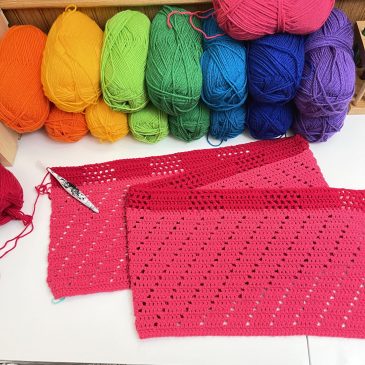 Lovely Lines 2022 Filet Crochet Along Week 6