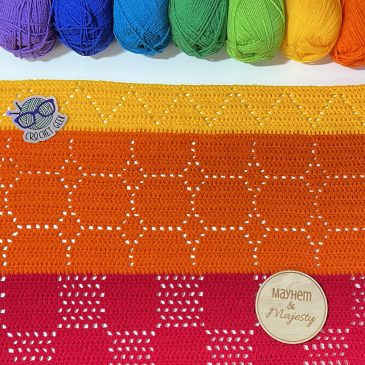 Lovely Lines 2022 Filet Crochet Along Week 17