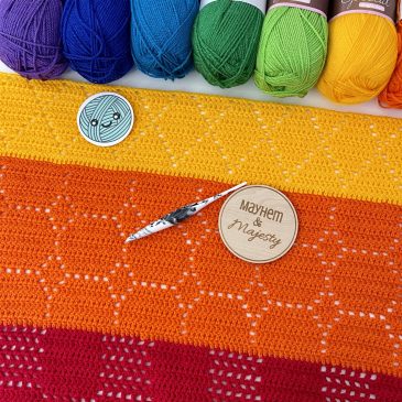Lovely Lines 2022 Filet Crochet Along Week 18