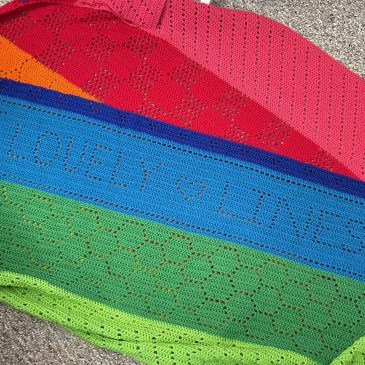 Lovely Lines 2022 Filet Crochet Along Week 36