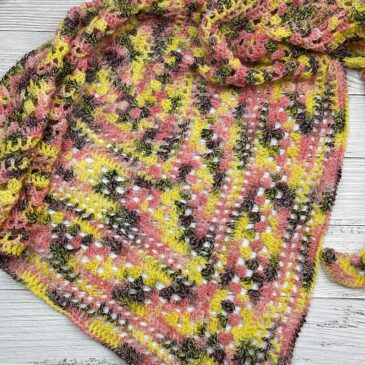 February Shawl – Free Crochet Pattern