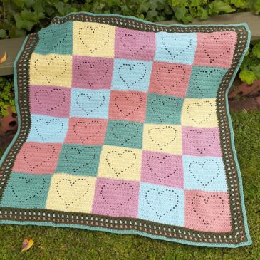 Wonky Hearts Blanket – Tester Showcase