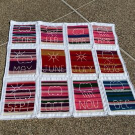 Mosaic Temperature Blanket – Mix & Match (72 block combos!)
