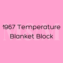 1967 January Temperature Block